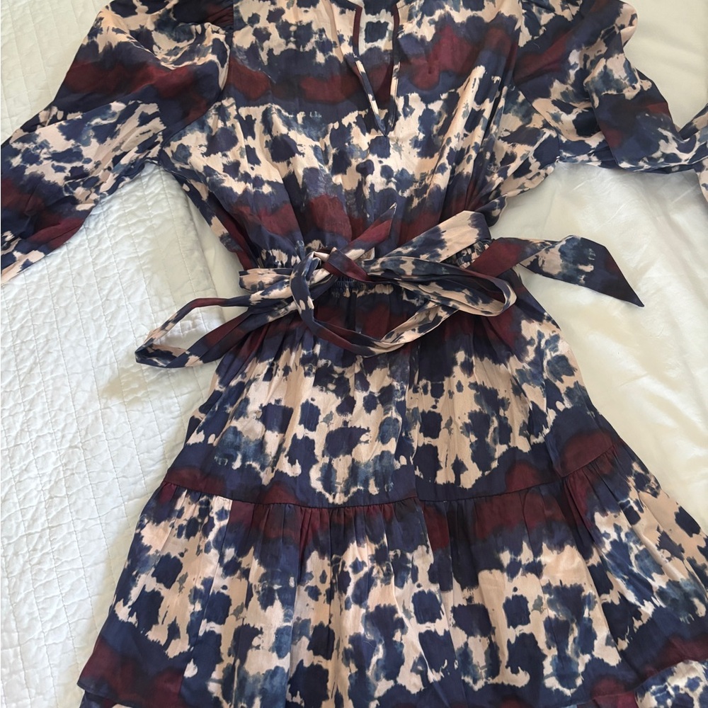 Marie Oliver Stylish Abstract Print Dress - Picture 2 of 4